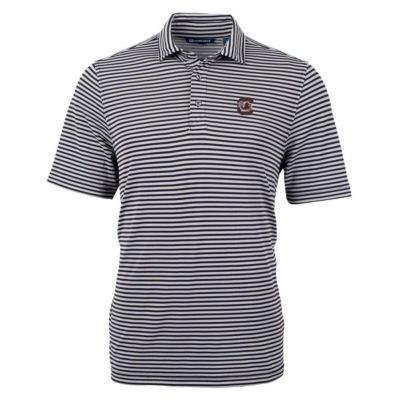 NCAA South Carolina Gamecocks Virtue Eco Pique Stripe Recycled Polo