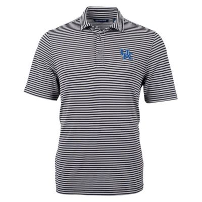 NCAA Kentucky Wildcats Virtue Eco Pique Stripe Recycled Polo