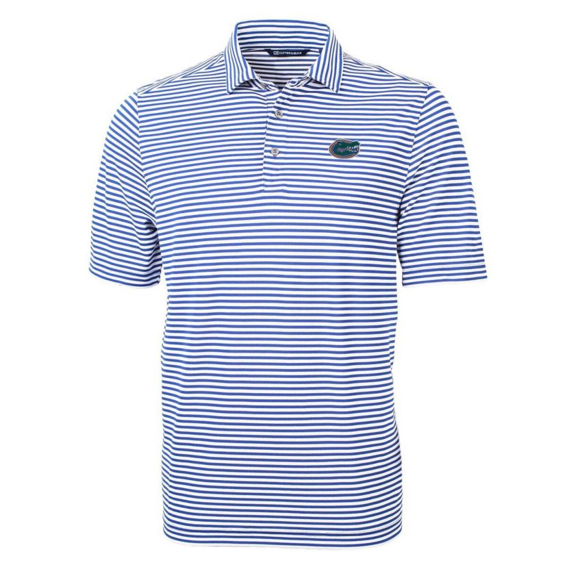 NCAA Florida Gators Virtue Eco Pique Stripe Recycled Polo