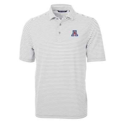 NCAA Arizona Wildcats Virtue Eco Pique Stripe Recycled Polo