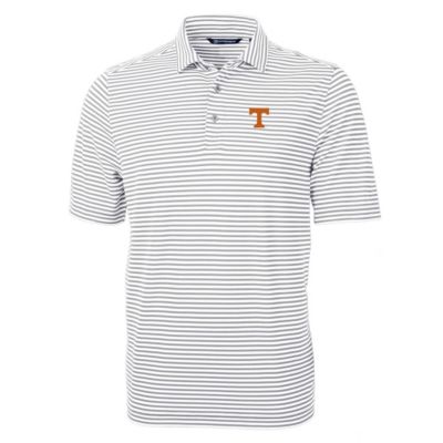 NCAA Tennessee Volunteers Virtue Eco Pique Stripe Recycled Polo