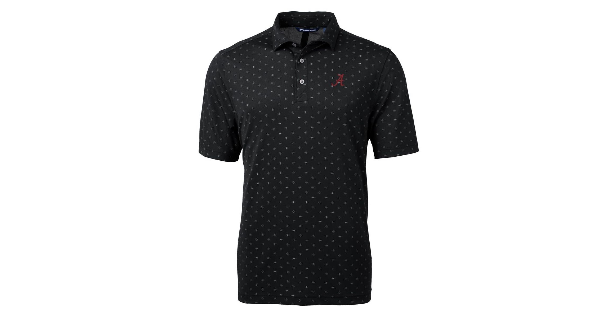 Alabama Crimson Tide NCAA Alabama Tide Virtue Eco Pique Tile Print Polo