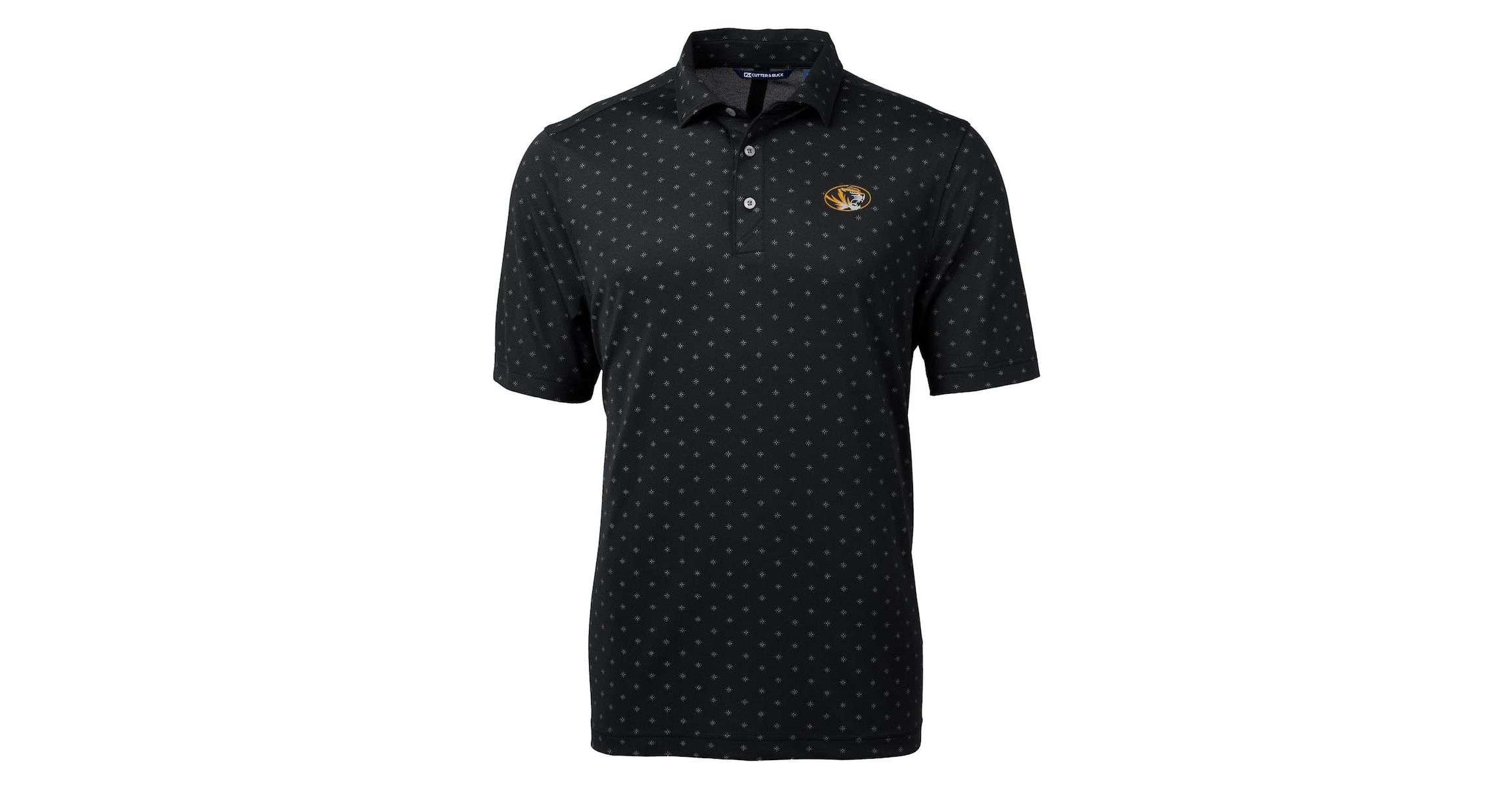 NCAA Missouri Tigers Virtue Eco Pique Tile Print Polo