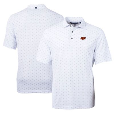 NCAA Oklahoma State Cowboys Virtue Eco Pique Tile Print Polo