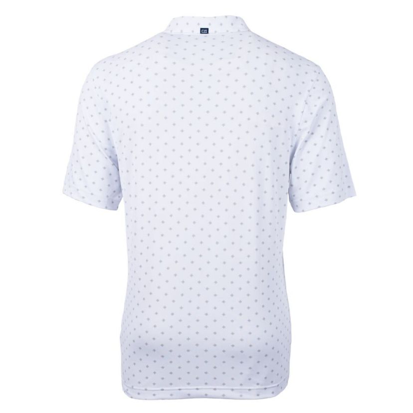 NCAA Oklahoma State Cowboys Virtue Eco Pique Tile Print Polo