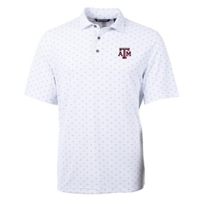 NCAA Texas A&M Aggies Virtue Eco Pique Tile Print Polo