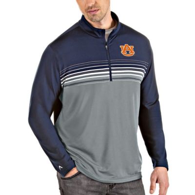NCAA Auburn Tigers Big & Tall Pace Quarter-Zip Pullover Jacket