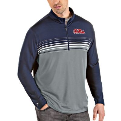 NCAA Ole Miss Rebels Big & Tall Pace Quarter-Zip Pullover Jacket