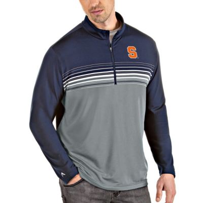 Syracuse Orange NCAA Syracuse Big & Tall Pace Quarter-Zip Pullover Jacket