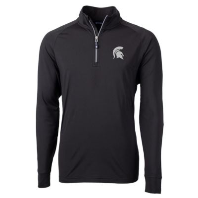 NCAA Michigan State Spartans Big & Tall Adapt Eco Knit Quarter-Zip Pullover Jacket