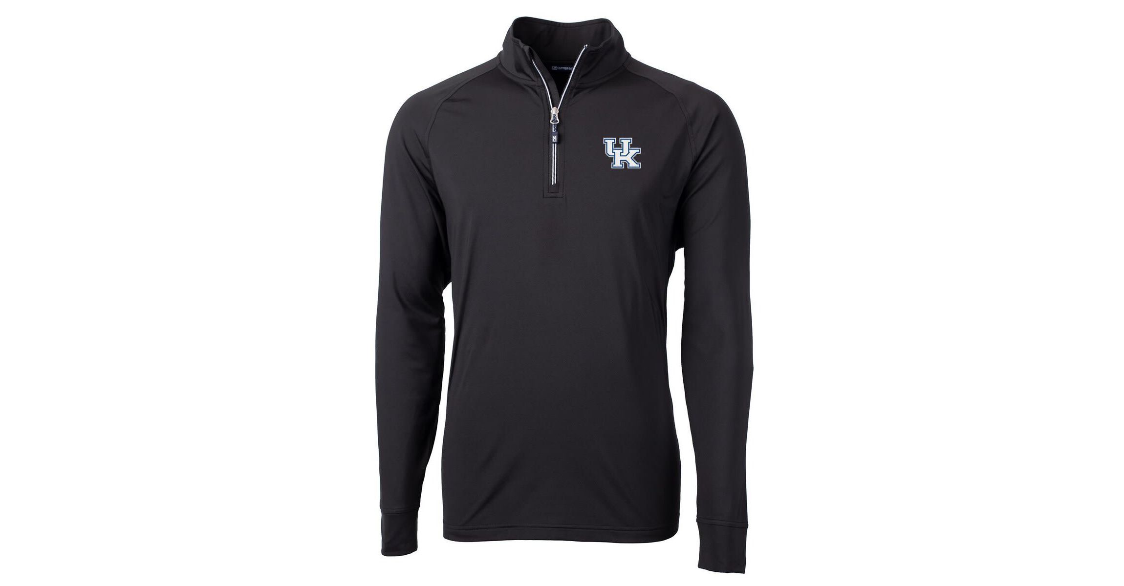 NCAA Kentucky Wildcats Big & Tall Adapt Eco Knit Quarter-Zip Pullover Jacket