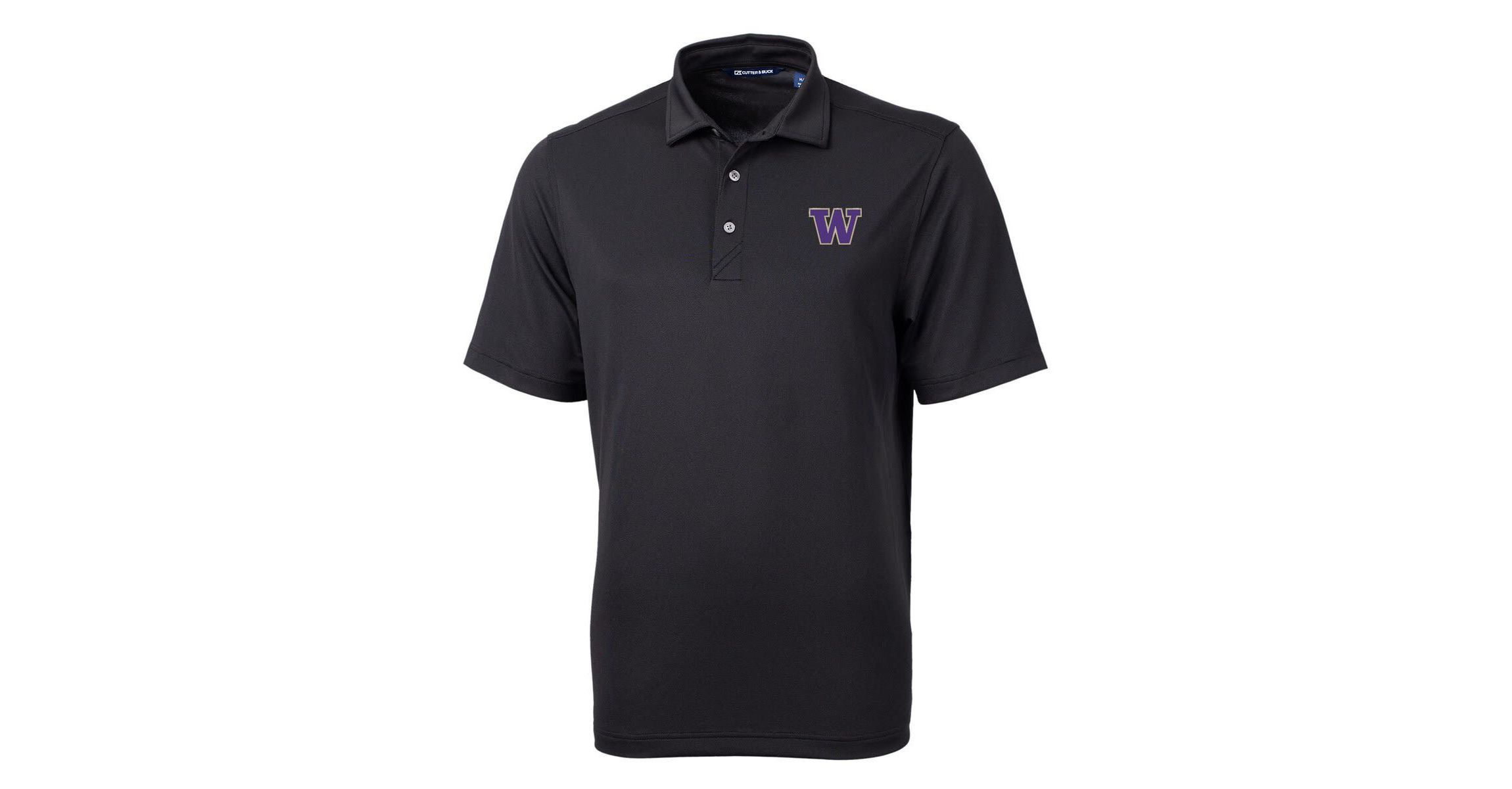 NCAA Washington Huskies Big & Tall Virtue Eco Pique Recycled Polo