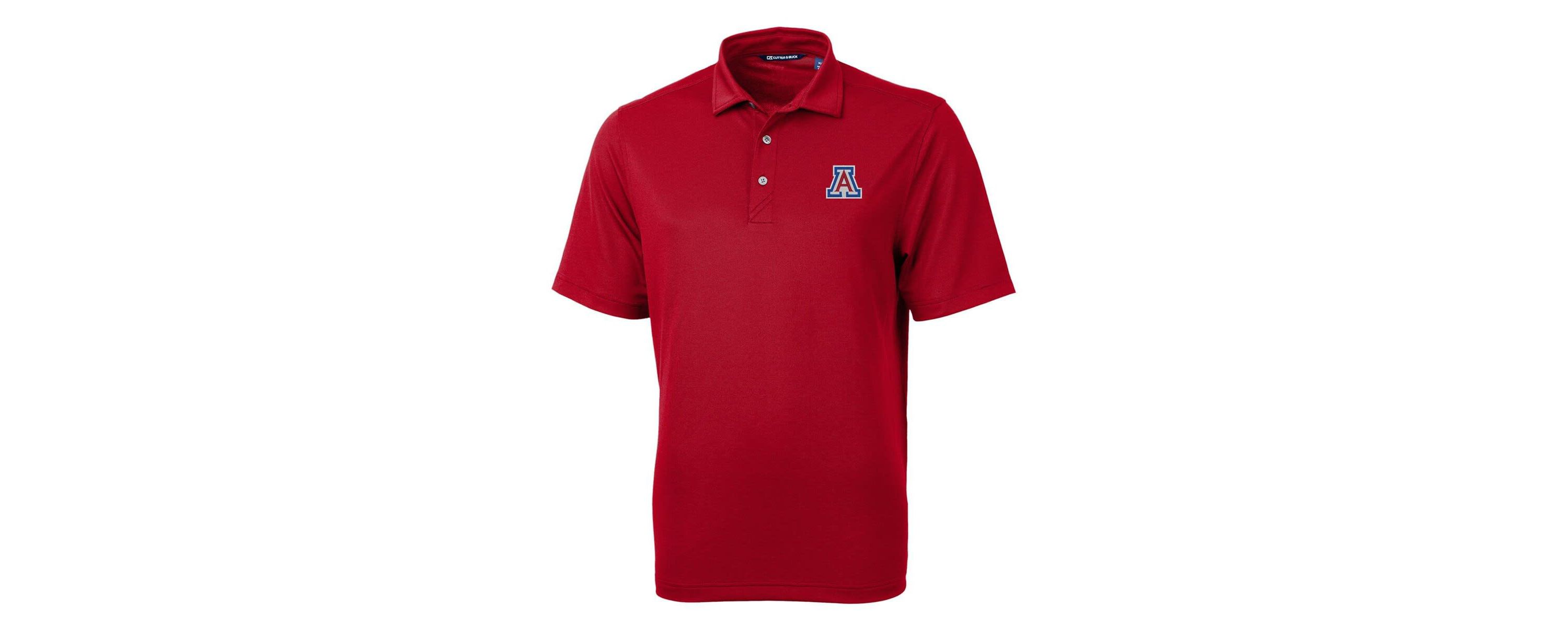 NCAA Arizona Wildcats Big & Tall Virtue Eco Pique Recycled Polo
