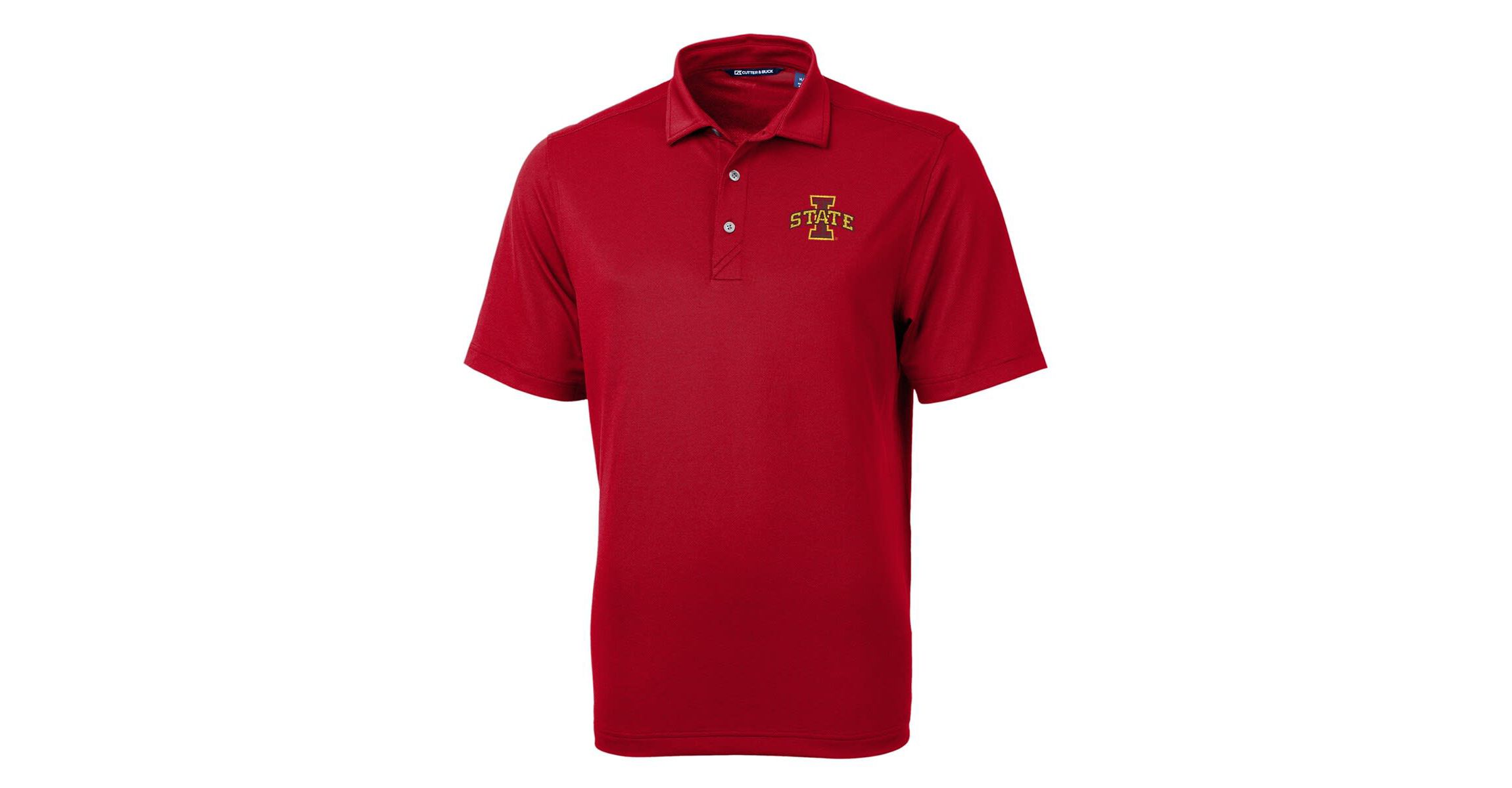 NCAA Iowa State Cyclones Big & Tall Virtue Eco Pique Recycled Polo
