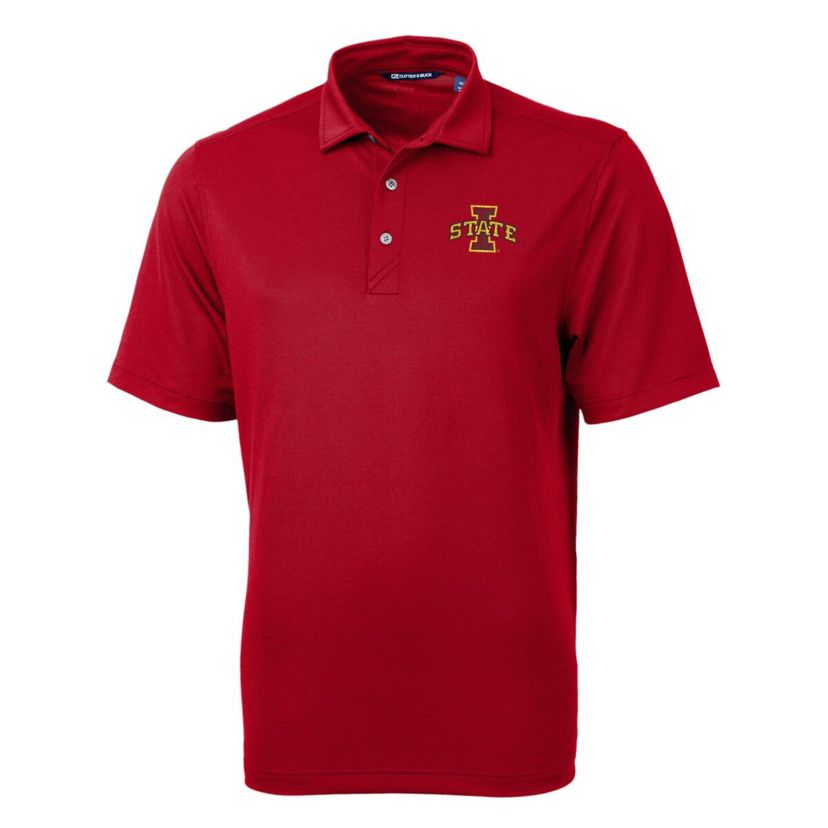 NCAA Iowa State Cyclones Big & Tall Virtue Eco Pique Recycled Polo