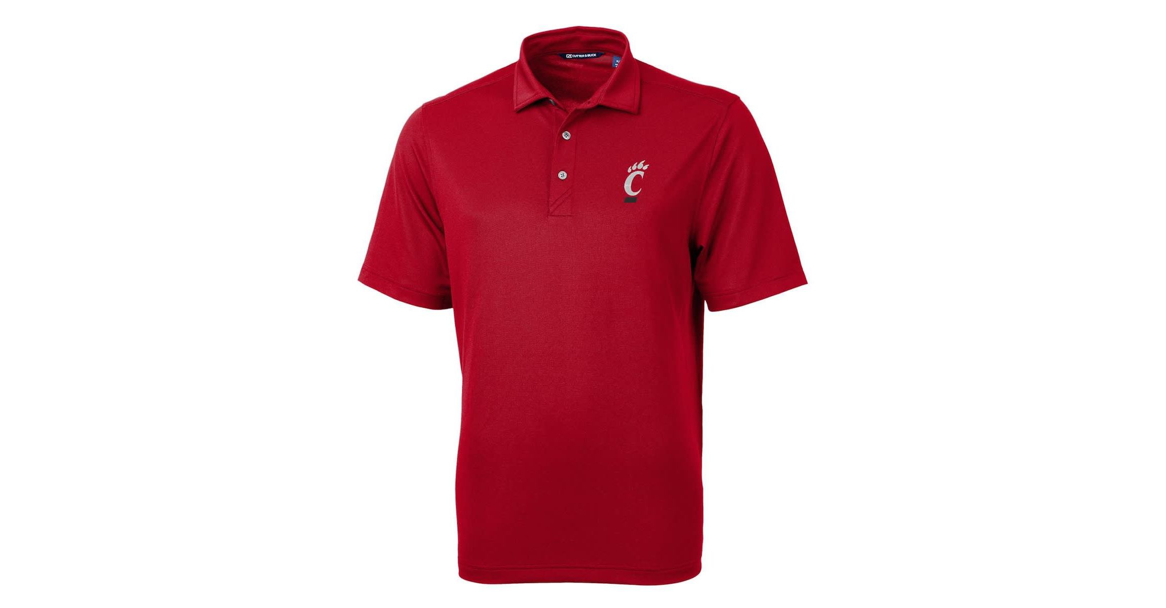 NCAA Cincinnati Bearcats Big & Tall Virtue Eco Pique Recycled Polo