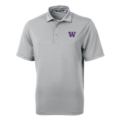 NCAA Washington Huskies Big & Tall Virtue Eco Pique Recycled Polo