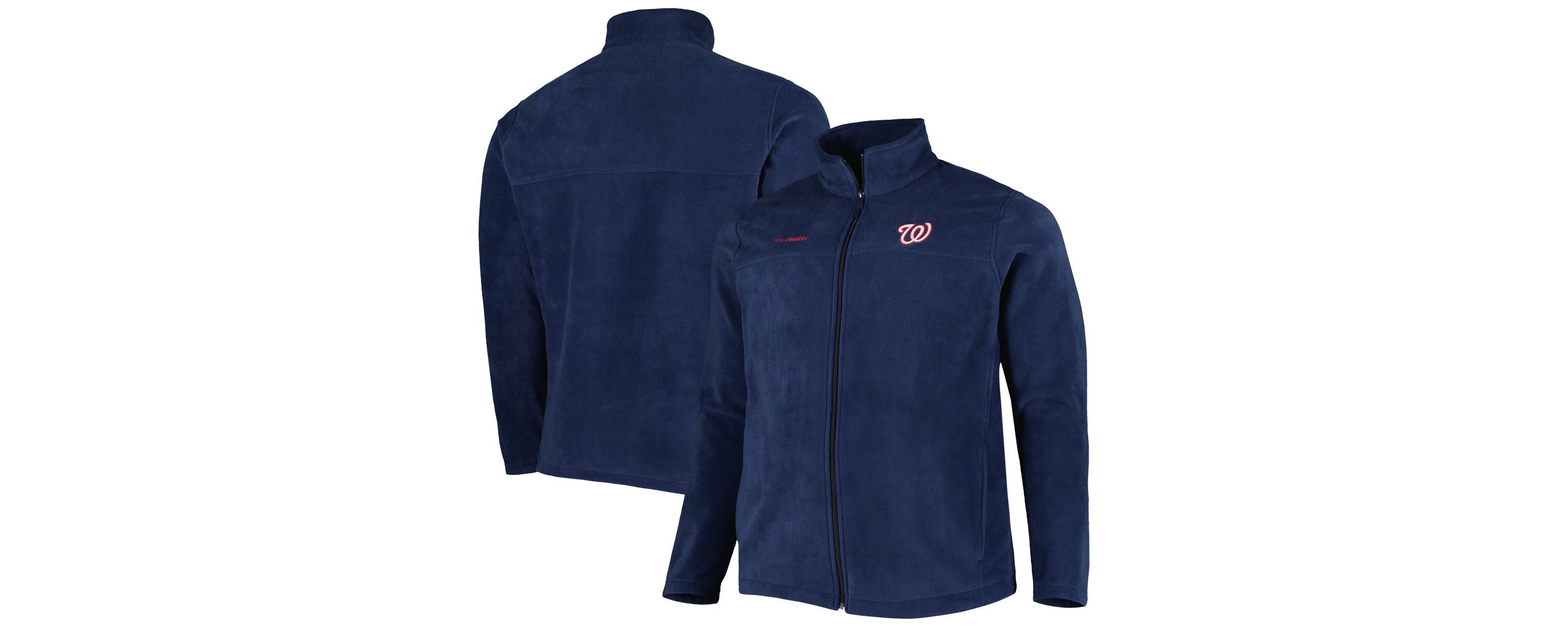 MLB Washington Nationals Big & Tall Steens Mountain Full-Zip Jacket