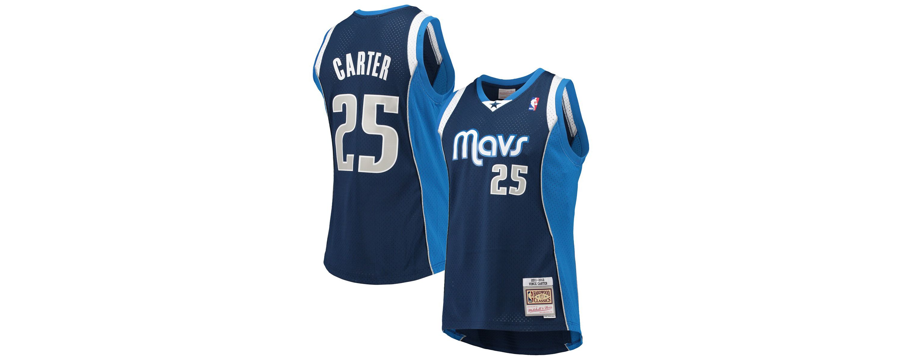 NBA Vince Carter Dallas Mavericks 2011/12 Hardwood Classics Swingman Jersey