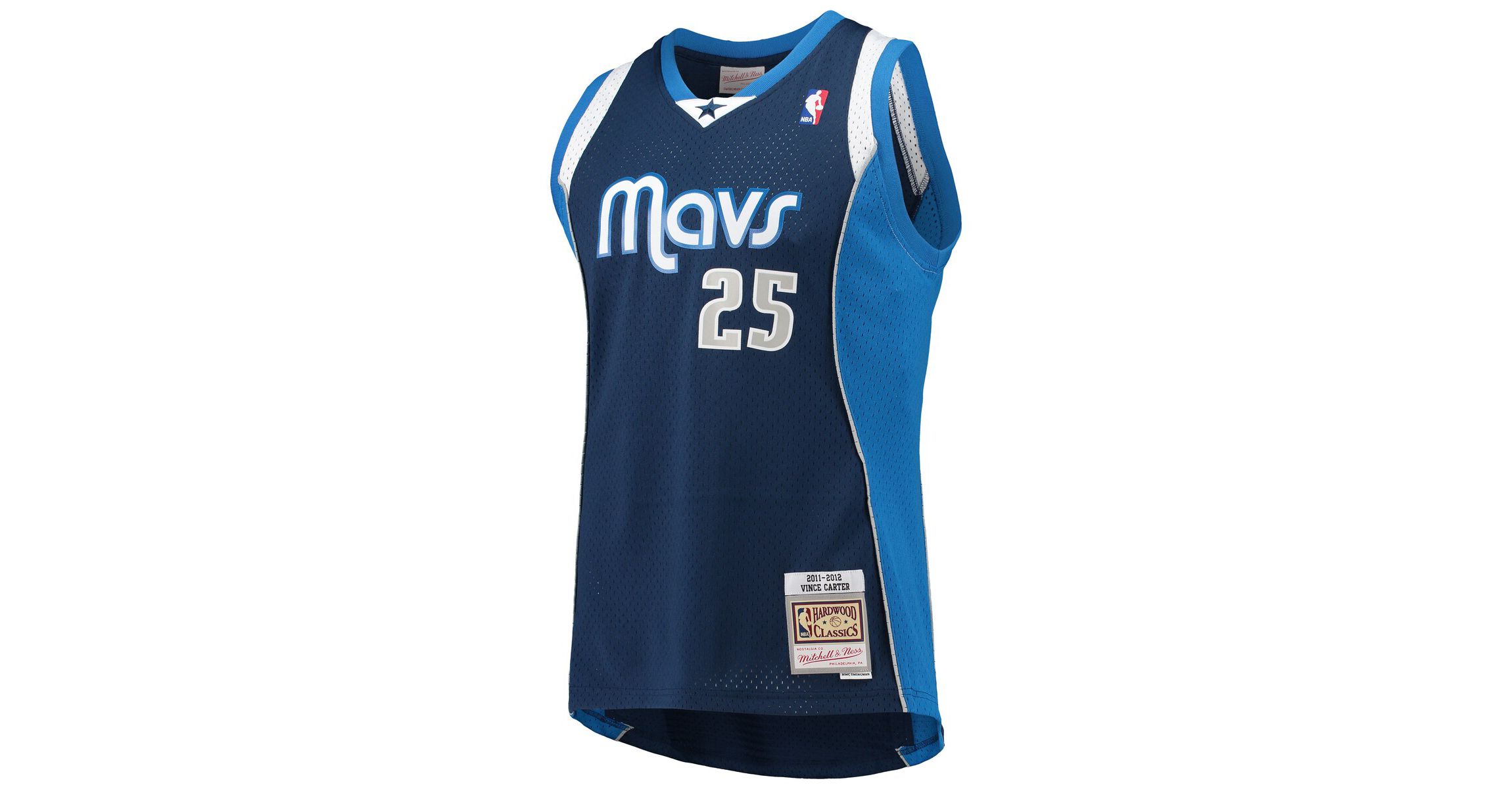NBA Vince Carter Dallas Mavericks 2011/12 Hardwood Classics Swingman Jersey