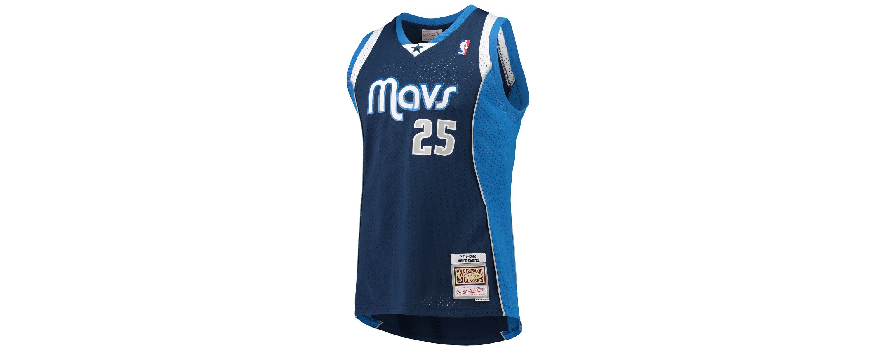NBA Vince Carter Dallas Mavericks 2011/12 Hardwood Classics Swingman Jersey