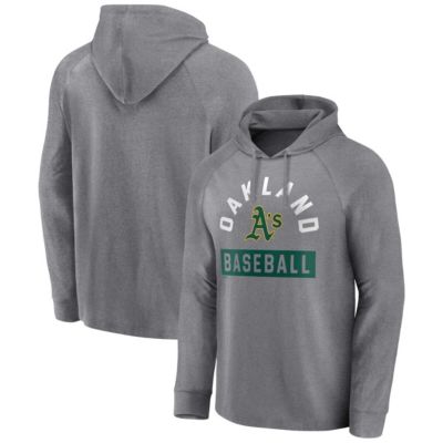 MLB Fanatics Oakland Athletics No Time Off Raglan Pullover Hoodie