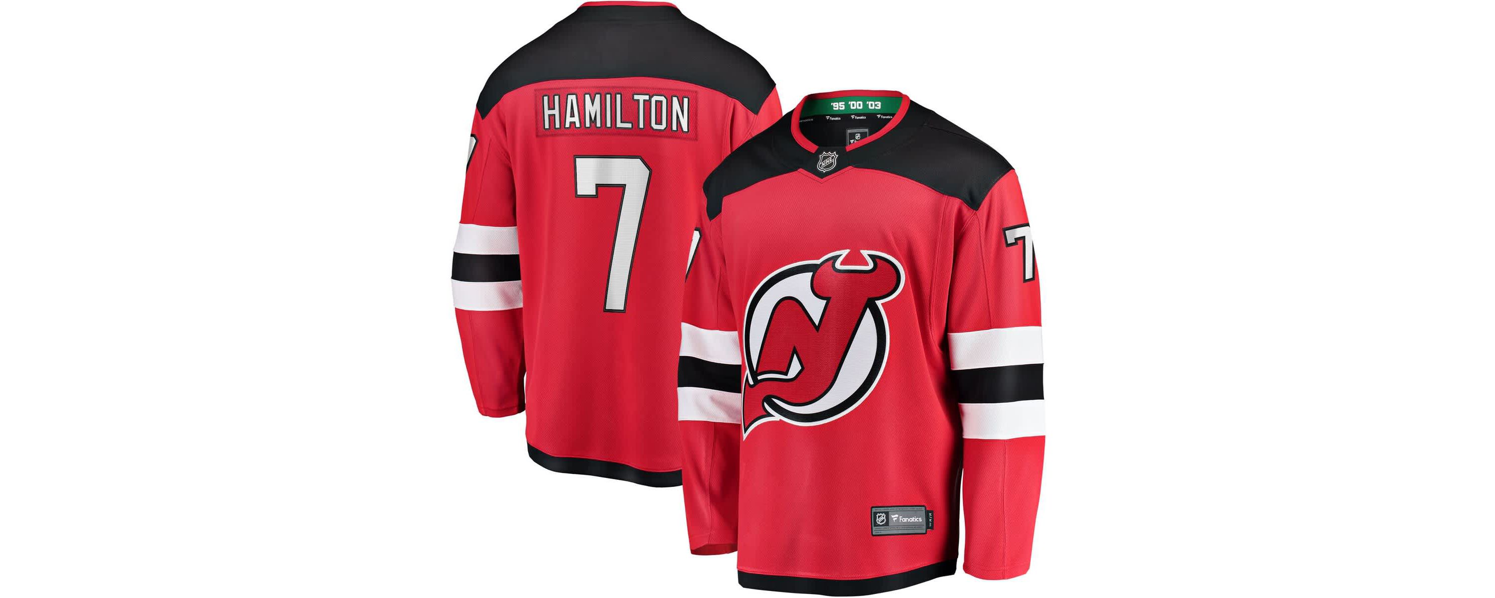 NHL Fanatics Dougie Hamilton New Jersey Devils Breakaway Player Jersey