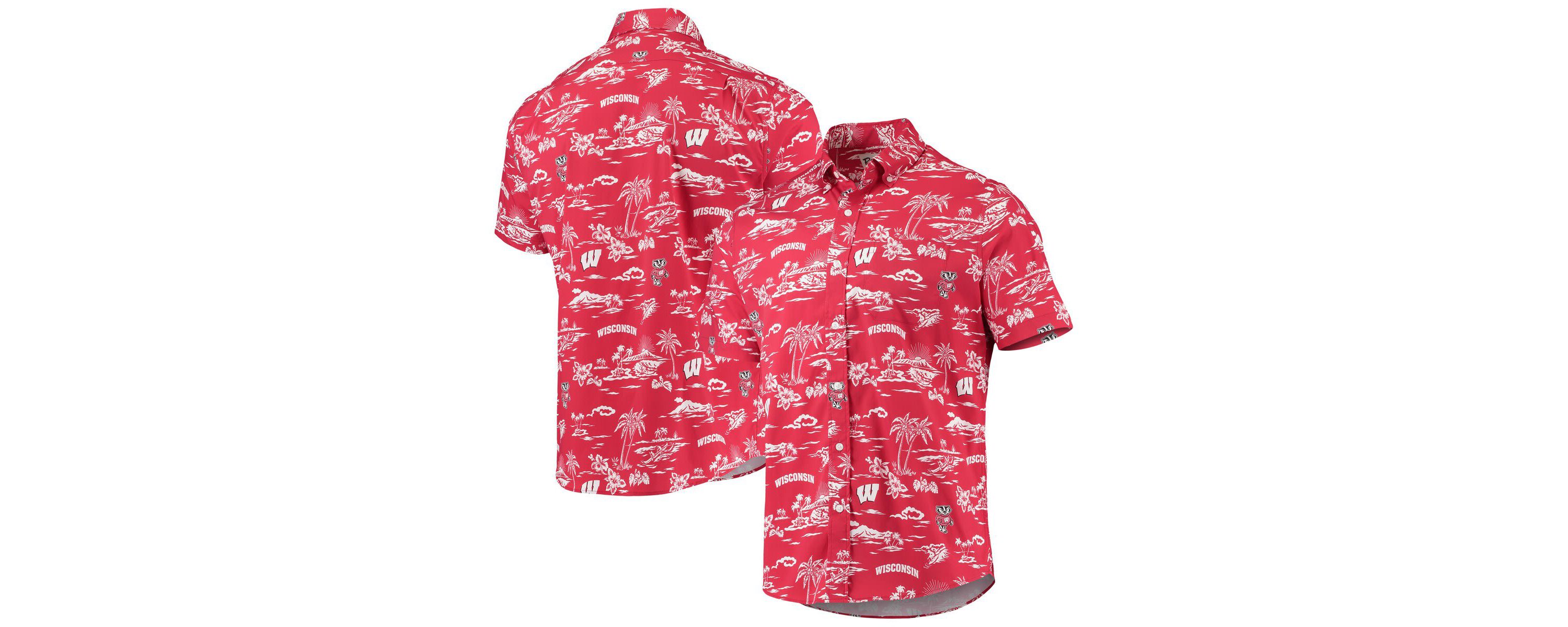 NCAA Wisconsin Badgers Classic Button-Down Shirt
