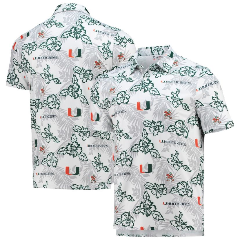 Miami (FL) Hurricanes NCAA Miami Hurricanes Performance Polo