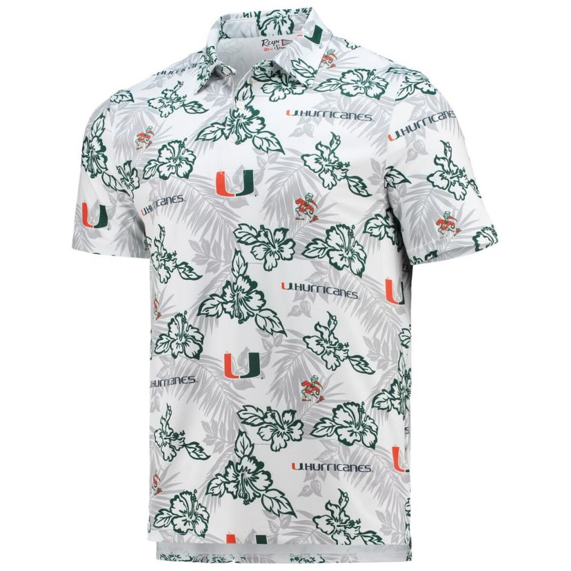 Miami (FL) Hurricanes NCAA Miami Hurricanes Performance Polo