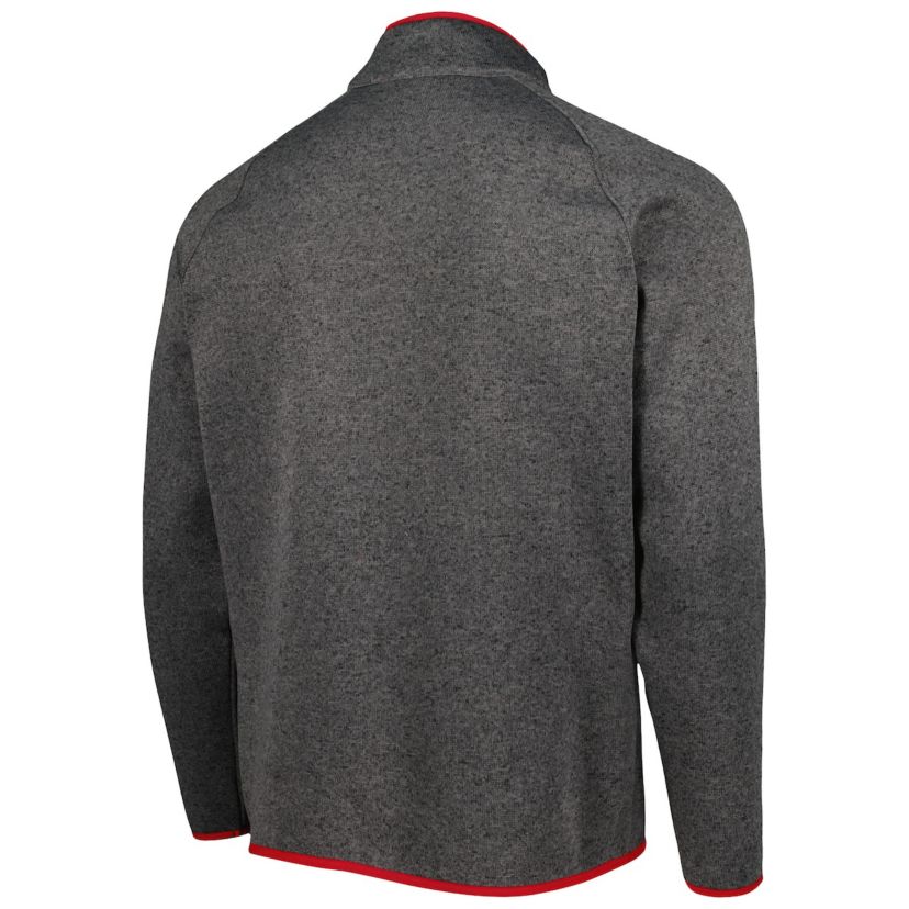 NCAA Ohio State Buckeyes Canyon Point Omni-Shield Raglan Half-Zip Pullover Top