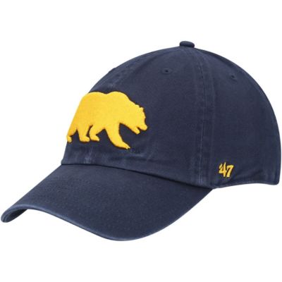 '47 Men's California Golden Bears NCAA Cal Bears Vintage Clean Up Adjustable Hat, Navy Blue