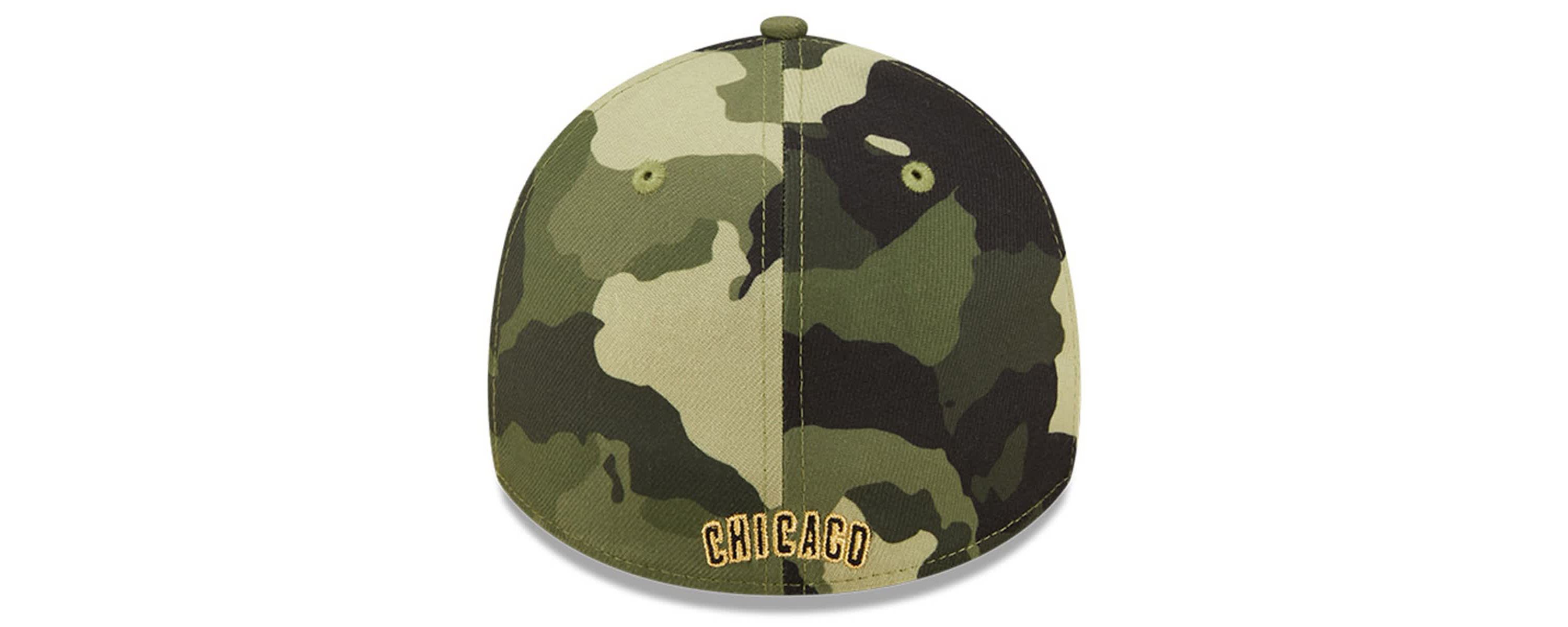 MLB Chicago Cubs 2022 Armed Forces Day 39THIRTY Flex Hat