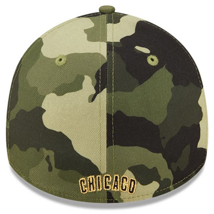 MLB Chicago Cubs 2022 Armed Forces Day 39THIRTY Flex Hat