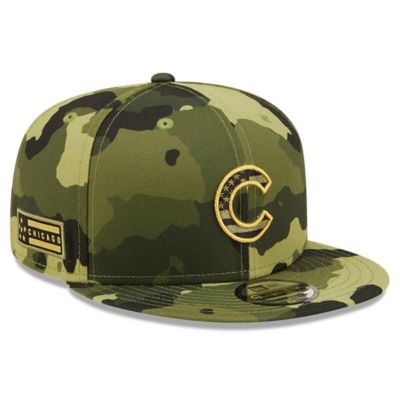 MLB Chicago Cubs 2022 Armed Forces Day 9FIFTY Snapback Adjustable Hat