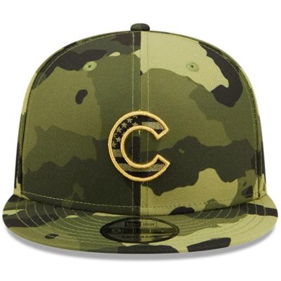 MLB Chicago Cubs 2022 Armed Forces Day 9FIFTY Snapback Adjustable Hat