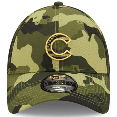 MLB Chicago Cubs 2022 Armed Forces Day 9FORTY Snapback Adjustable Hat