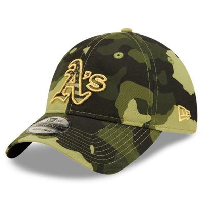 MLB Oakland Athletics 2022 Armed Forces Day 9TWENTY Adjustable Hat