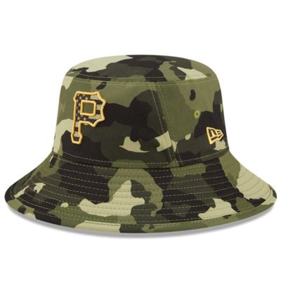 MLB Pittsburgh Pirates 2022 Armed Forces Day Bucket Hat