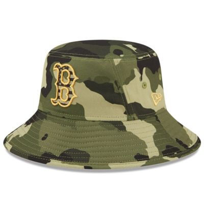 Boston Red Sox MLB Boston Sox 2022 Armed Forces Day Bucket Hat