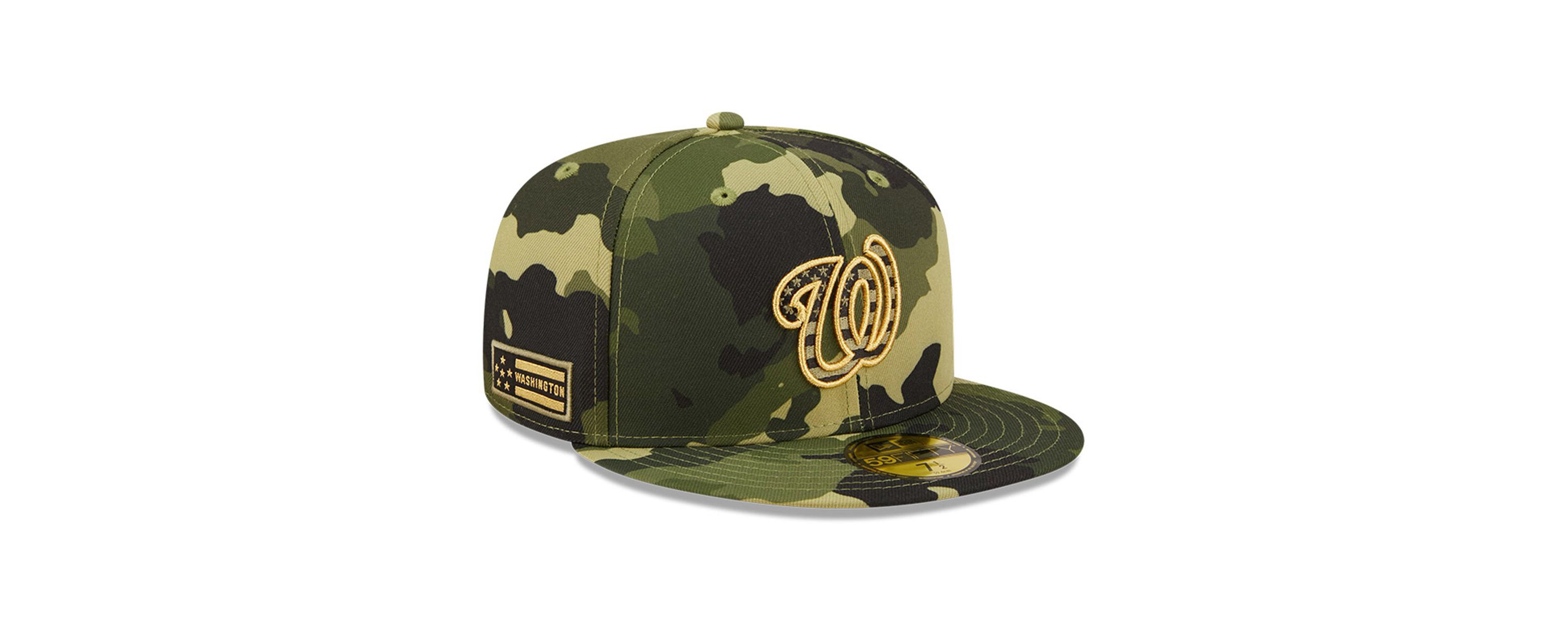 MLB Washington Nationals 2022 Armed Forces Day On-Field 59FIFTY Fitted Hat