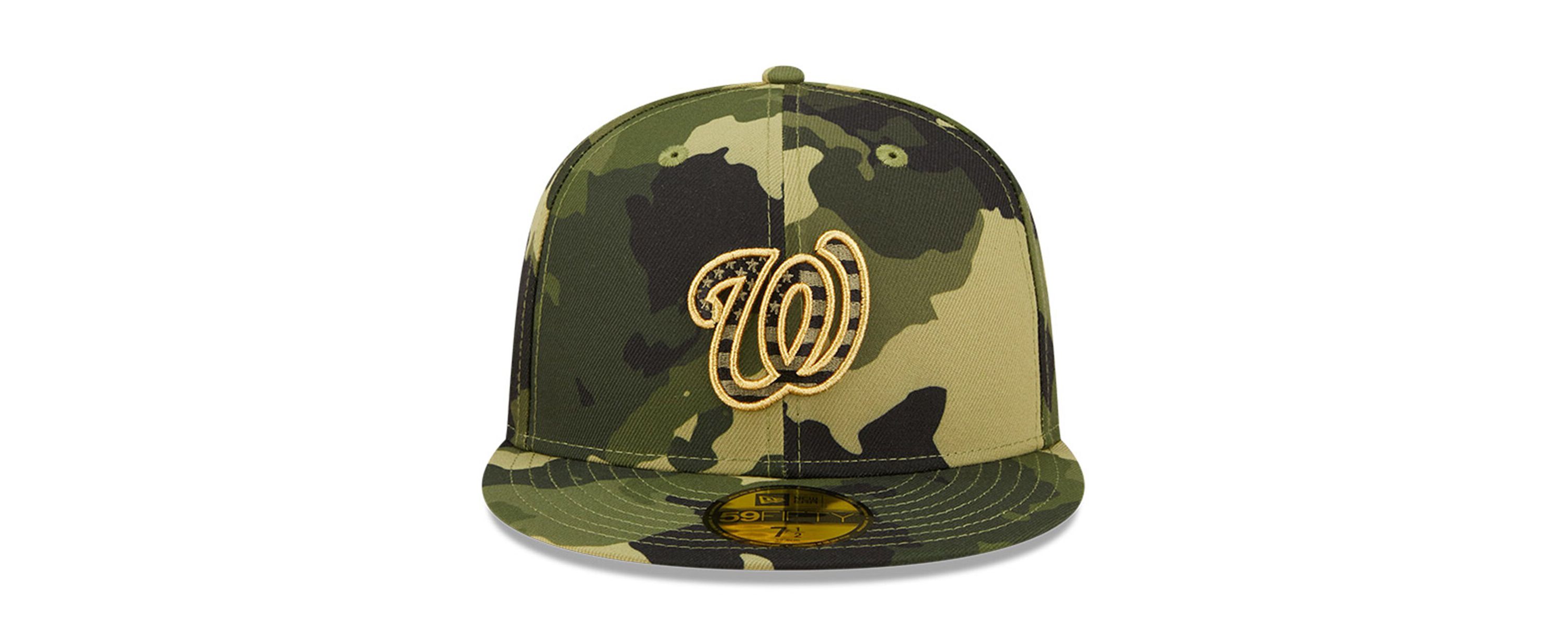 MLB Washington Nationals 2022 Armed Forces Day On-Field 59FIFTY Fitted Hat