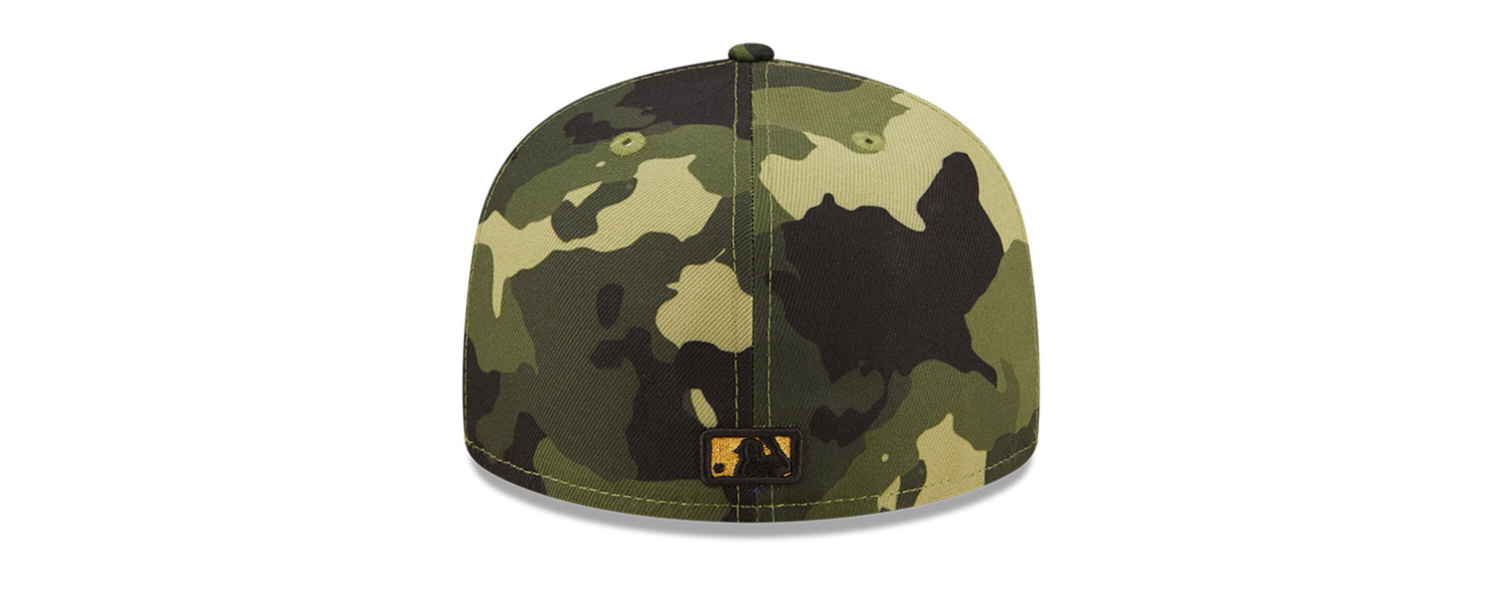 Cooperstown Teams Oakland Athletics 2022 Armed Forces Day On-Field 59FIFTY Fitted Hat