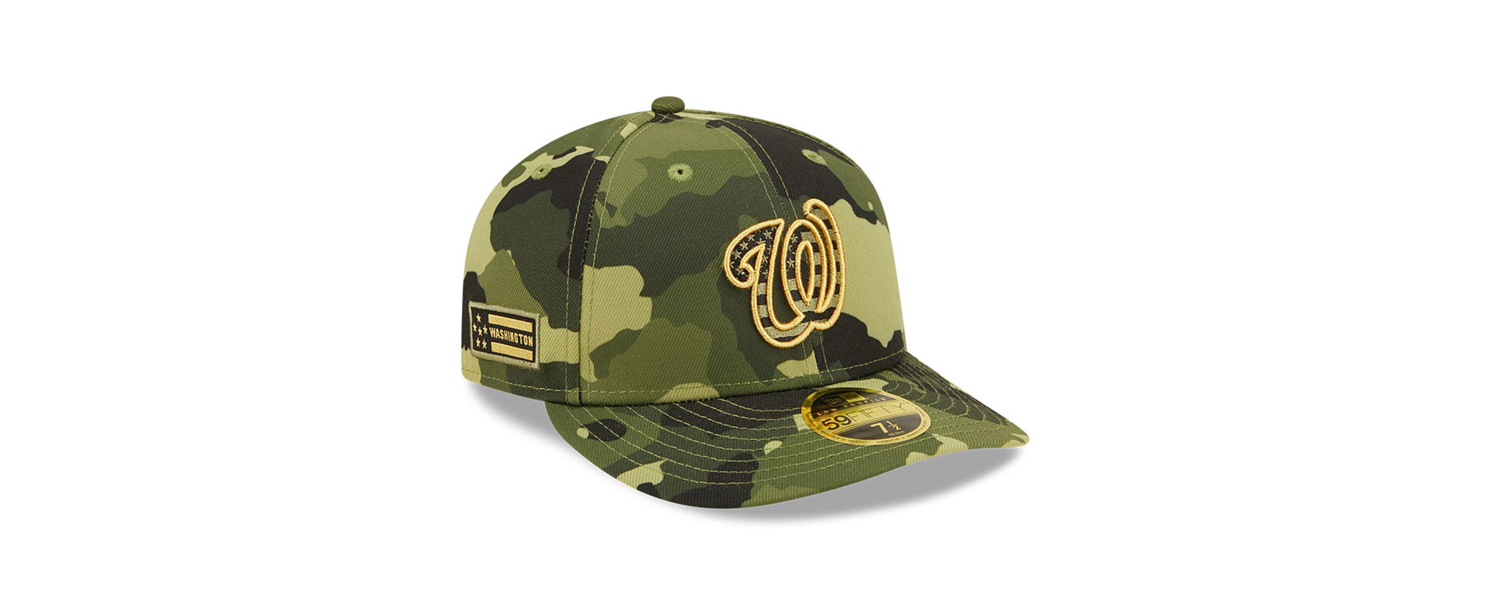 MLB Washington Nationals 2022 Armed Forces Day On-Field Low 59FIFTY