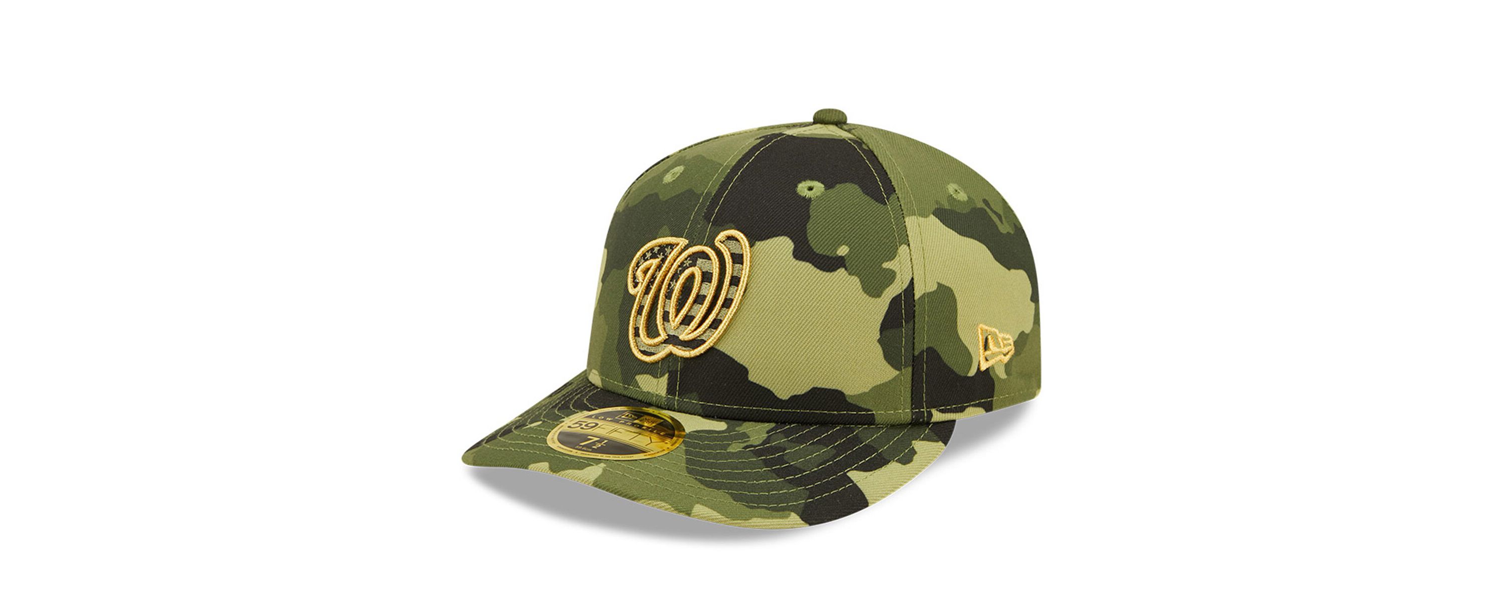 MLB Washington Nationals 2022 Armed Forces Day On-Field Low 59FIFTY