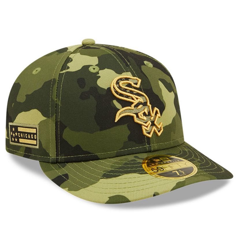 Chicago White Sox MLB Chicago Sox 2022 Armed Forces Day On-Field Low 59FIFTY