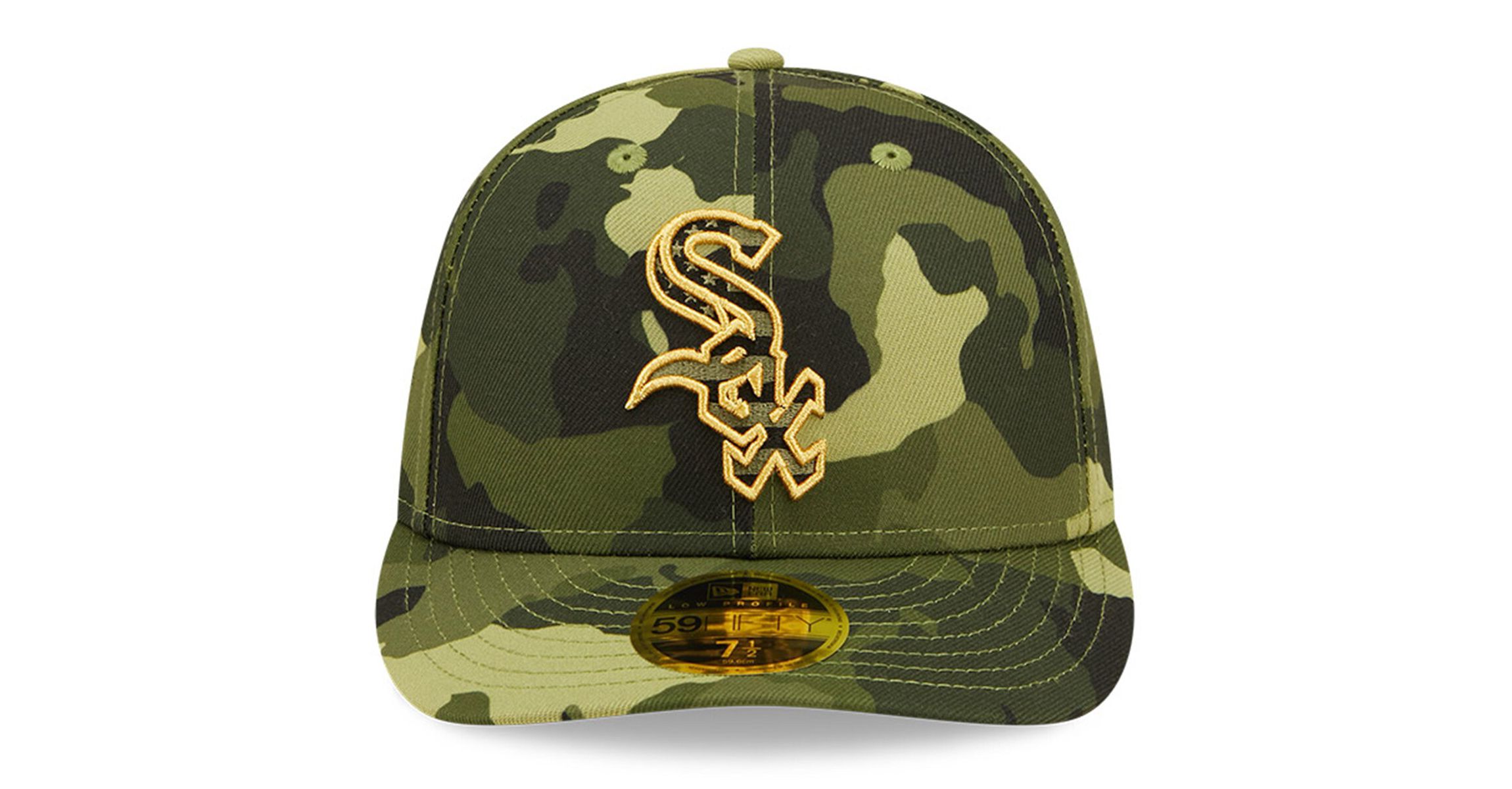 Chicago White Sox MLB Chicago Sox 2022 Armed Forces Day On-Field Low 59FIFTY