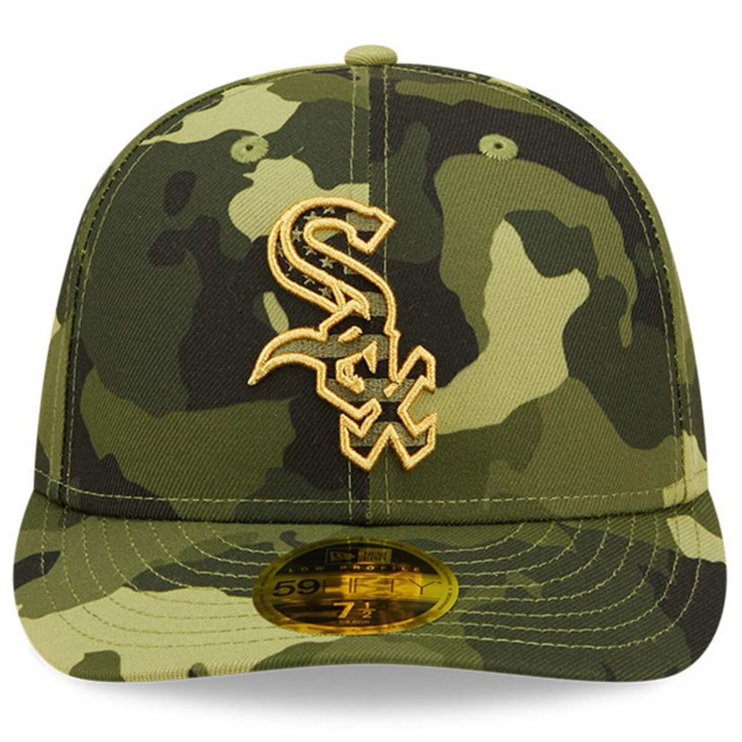 Chicago White Sox MLB Chicago Sox 2022 Armed Forces Day On-Field Low 59FIFTY