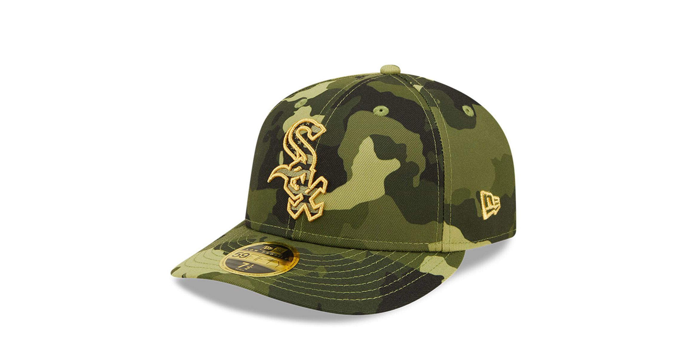 Chicago White Sox MLB Chicago Sox 2022 Armed Forces Day On-Field Low 59FIFTY