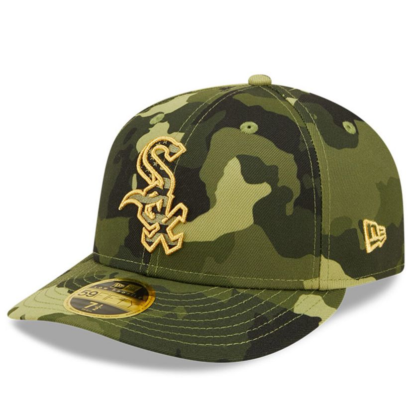 Chicago White Sox MLB Chicago Sox 2022 Armed Forces Day On-Field Low 59FIFTY